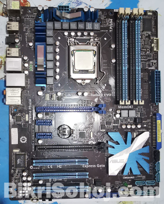 Asus P7P55D + Intel Core i7-870 Processor